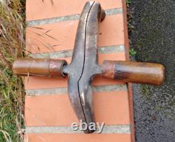 Moule En Bronze XIX Pour Grosse Cuillere-modele Peu Courant