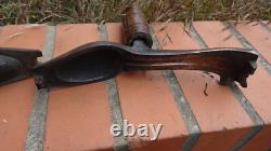 Moule En Bronze XIX Pour Grosse Cuillere-modele Peu Courant