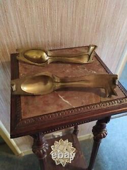 Moule Rare à Cuillère de Table en Bronze Paul Legrand Sourdeval XIXème