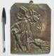 Napoleon Iii Conge Definitif Vers 1870 Plaque Satirique En Bronze