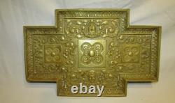 NECESSAIRE A FUMEUR SERVICE BRONZE DORE Napoléon III antique ornate desk smoke