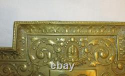 NECESSAIRE A FUMEUR SERVICE BRONZE DORE Napoléon III antique ornate desk smoke