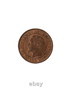 Napoleon III 1 Centime 1857 K Bordeaux