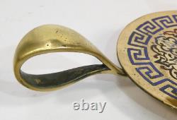 Napoléon III Bronze Barbedienne Émailleur Bougeoir