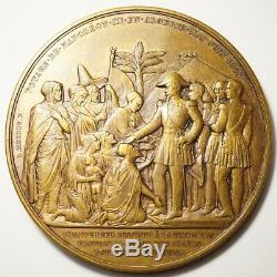 Napoleon III Rare & Grosse Medaille Du Voyage En Algerie 1865