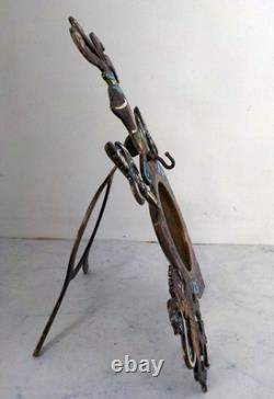Original Porte Montre émaux cloisonnés sur bronze 19e Napoléon III B7