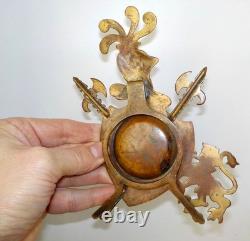 Original Porte Montre émaux cloisonnés sur bronze 19e Napoléon III B7