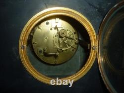 PENDULE EN BRONZE NAPOLEON III XIX em