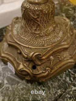 Paire De Bougeoir En Bronze Ancien Louis XV Napoléon III