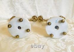 Paire De Bougeoirs Candélabres Style Louis XVI période Napoleon III