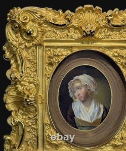 Paire De Cadres Époque Napoléon III En Bronze Doré A L Or De Style Louis XV