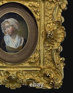 Paire De Cadres Époque Napoléon III En Bronze Doré A L Or De Style Louis XV