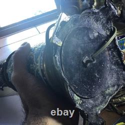 Paire De Lampes XIXeme En Faïence De Longwy Émaux