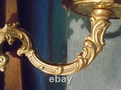 Paire applique carquois (grande) bronze doré Napoléon III