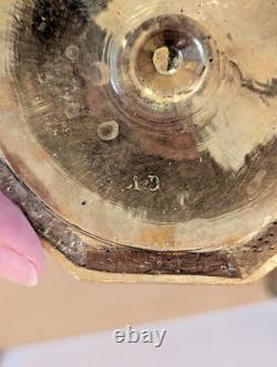 Paire bougeoirs en bronze signés Alfred Daubrée Napoléon III XIXe