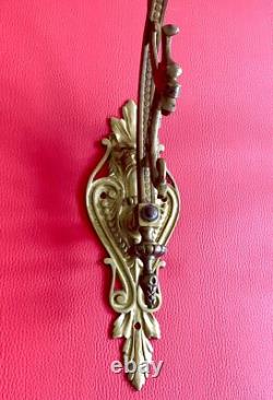 Paire d'appliques bronze Napoléon III années 50 made in France