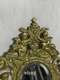 Paire d'appliques murales en bronze doré Napoléon III
