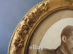 Paire de cadres photo en bronze doré Louis XVI epoque Napoleon III