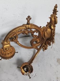 Paire de grandes appliques en bronze Napoléon III