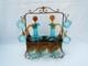 Panier En Bronze Service A Liqueurs 2 Carafe 10 Chopes George Sand Napoléon Iii