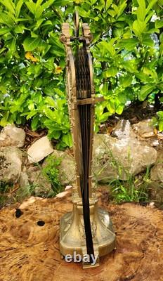 Pare-feu Éventail Ancien en Bronze Doré 60 cm Napoléon III Marqué C. C 115 X