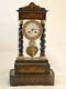 Pendule Napoléon Iii Sur Socle Horloge Clock Uhr Reloj Orologio