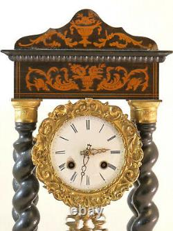 Pendule Napoléon III Sur Socle horloge clock uhr reloj orologio