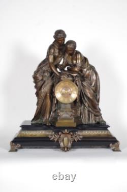 Pendule Napoléon III signée Moreau