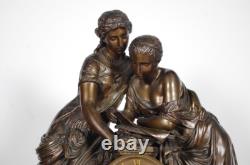 Pendule Napoléon III signée Moreau