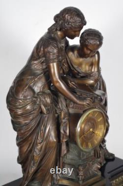 Pendule Napoléon III signée Moreau