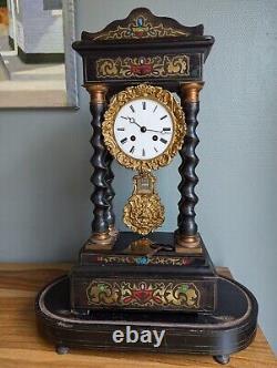Pendule Portique Napoléon III