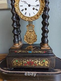 Pendule Portique Napoléon III