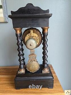 Pendule Portique Napoléon III