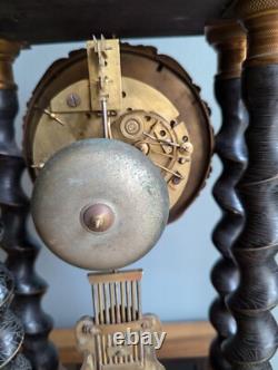 Pendule Portique Napoléon III