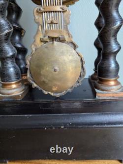 Pendule Portique Napoléon III