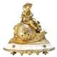 Pendule à L'escargot D'époque Napoléon Iii Clock Uhr Reloj Orologio Bronze