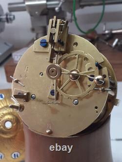 Pendule à l'escargot d'époque Napoléon III clock uhr reloj orologio bronze