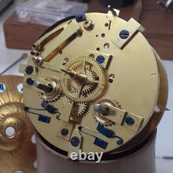 Pendule à l'escargot d'époque Napoléon III clock uhr reloj orologio bronze