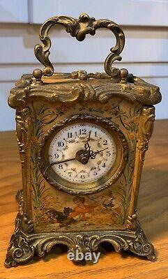 Pendule ancienne Charles X Napoleon 3 Clock Horloge