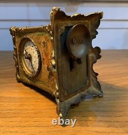 Pendule ancienne Charles X Napoleon 3 Clock Horloge