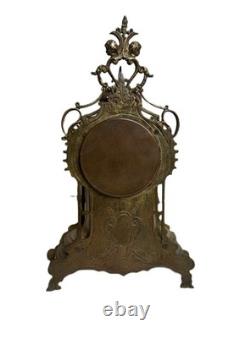 Pendule cartel en bronze Napoléon III fin XIXème