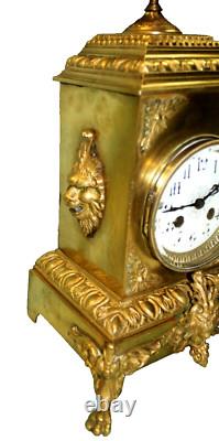 Pendule en bronze Napoléon III
