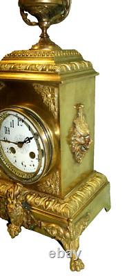 Pendule en bronze Napoléon III