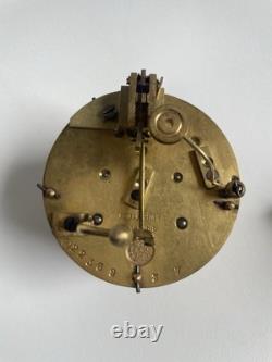 Pendule vitrée en bronze doré époque Napoléon III, BONNET & POTTIER