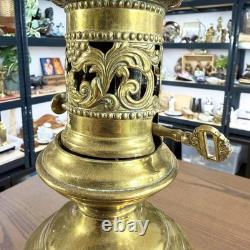 Pied de Lampe Napoléon III Bronze Néo-Renaissance 1880