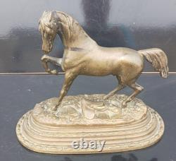 Pierre Le Nordez (1814-1892) Sculpture Cheval Cabré XIXème