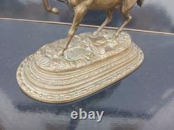 Pierre Le Nordez (1814-1892) Sculpture Cheval Cabré XIXème