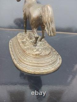 Pierre Le Nordez (1814-1892) Sculpture Cheval Cabré XIXème