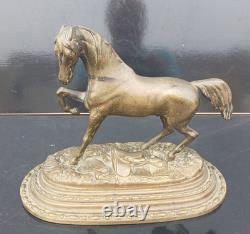 Pierre Le Nordez (1814-1892) Sculpture Cheval Cabré XIXème