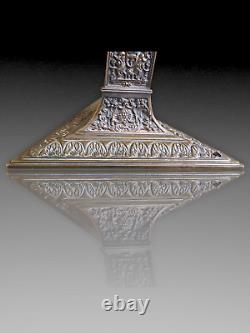 Pietement Lampe Bronze Patine Style Renaissance Epoque Napoleon III